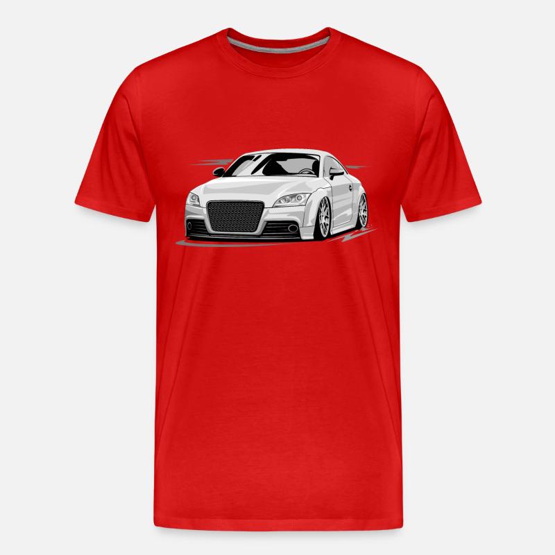 TT 8J RS Low Style - Männer Premium Bio T-Shirt - Rot