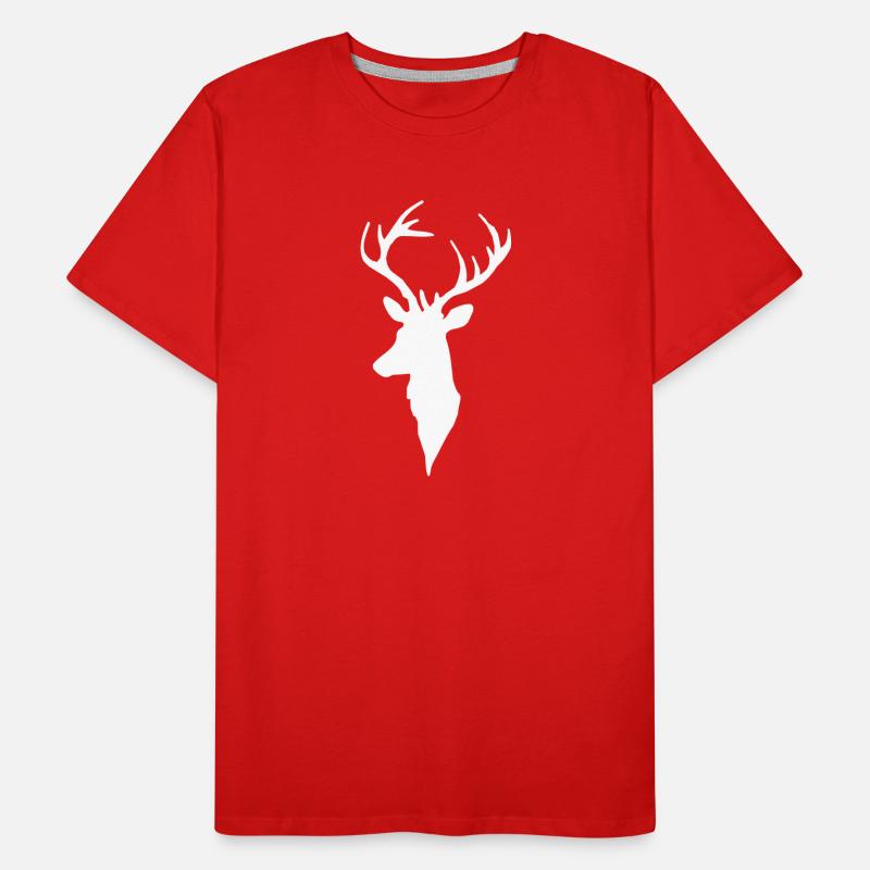 Cerf T-shirt bio Premium Homme