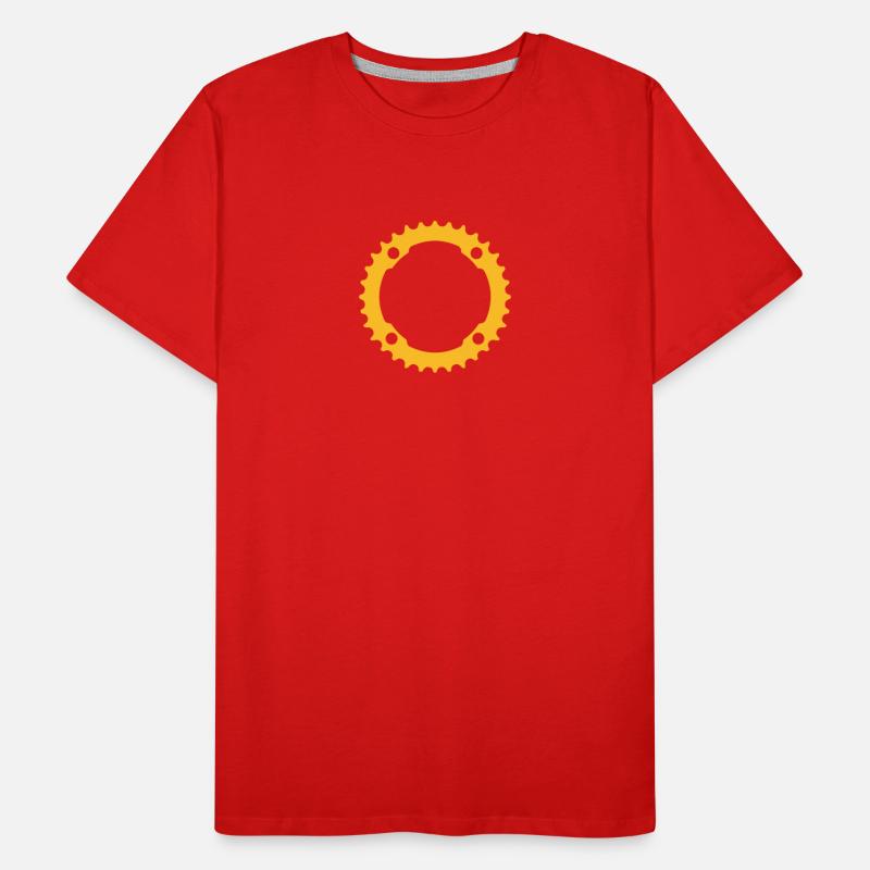 chain ring T-shirt bio Premium Homme
