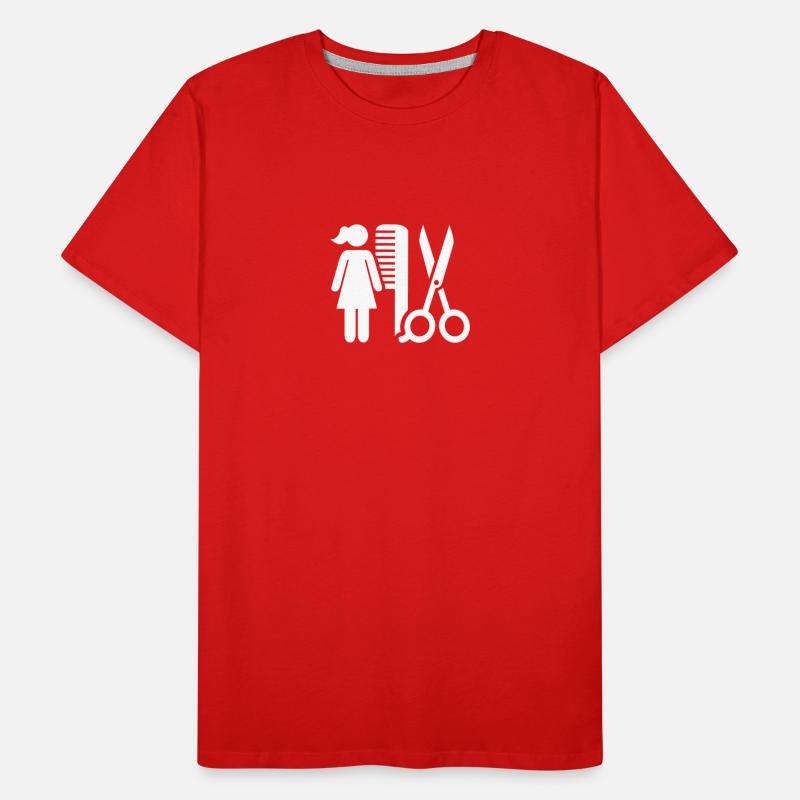 Coiffeuse T-shirt bio Premium Homme