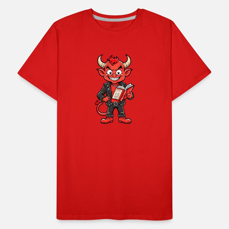 Red Devil Men's Premium Organic T-Shirt