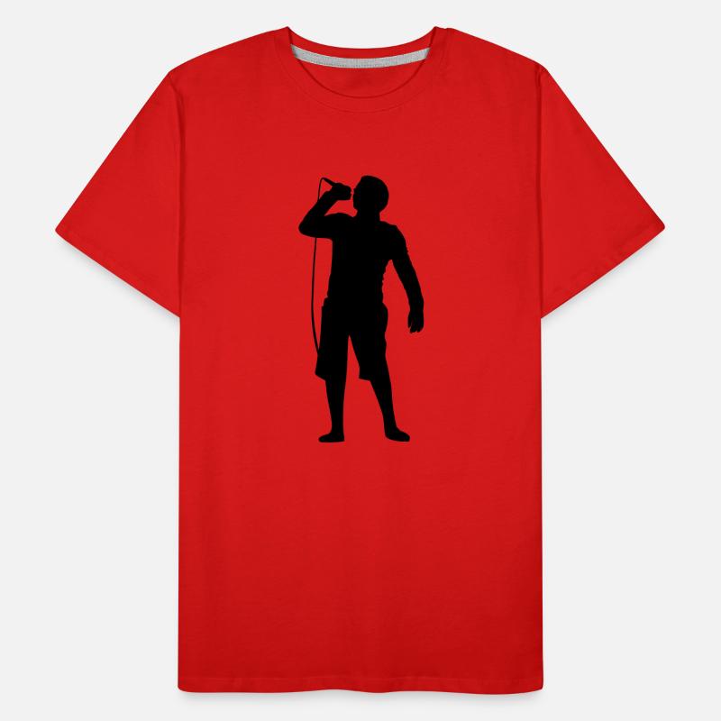 Mann Mikro Männer Premium Bio T-Shirt