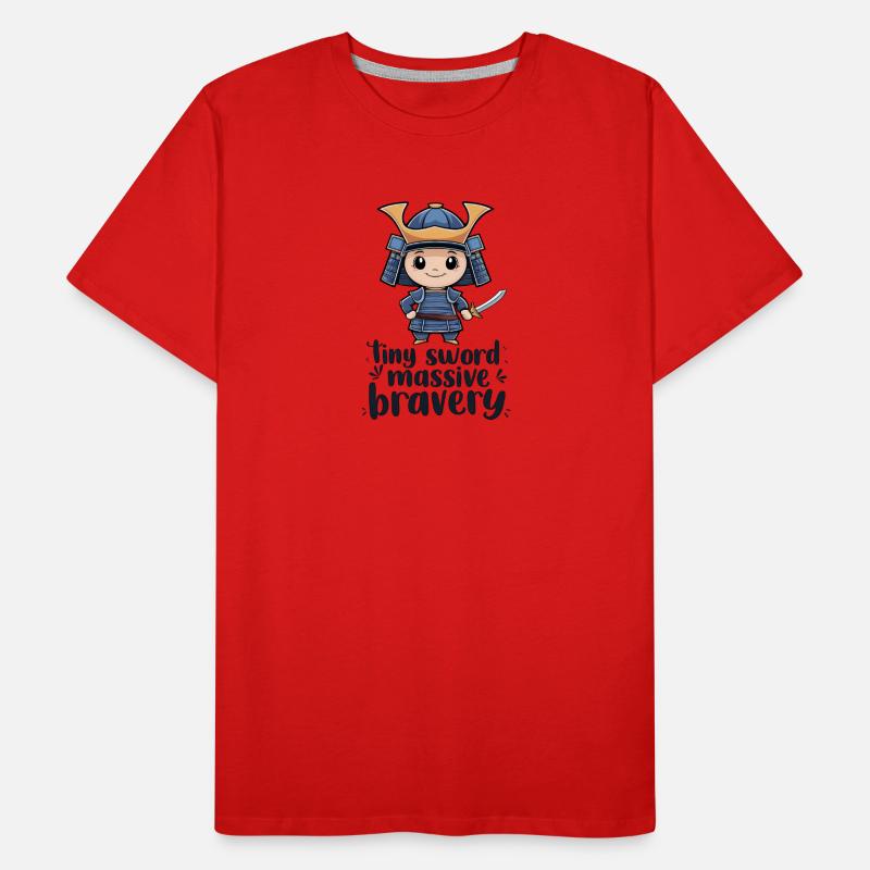 Chibi Samurai Men's Premium Organic T-Shirt