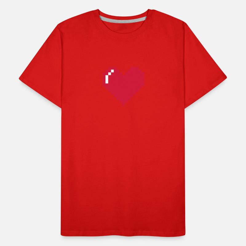 Amour de pixel T-shirt bio Premium Homme