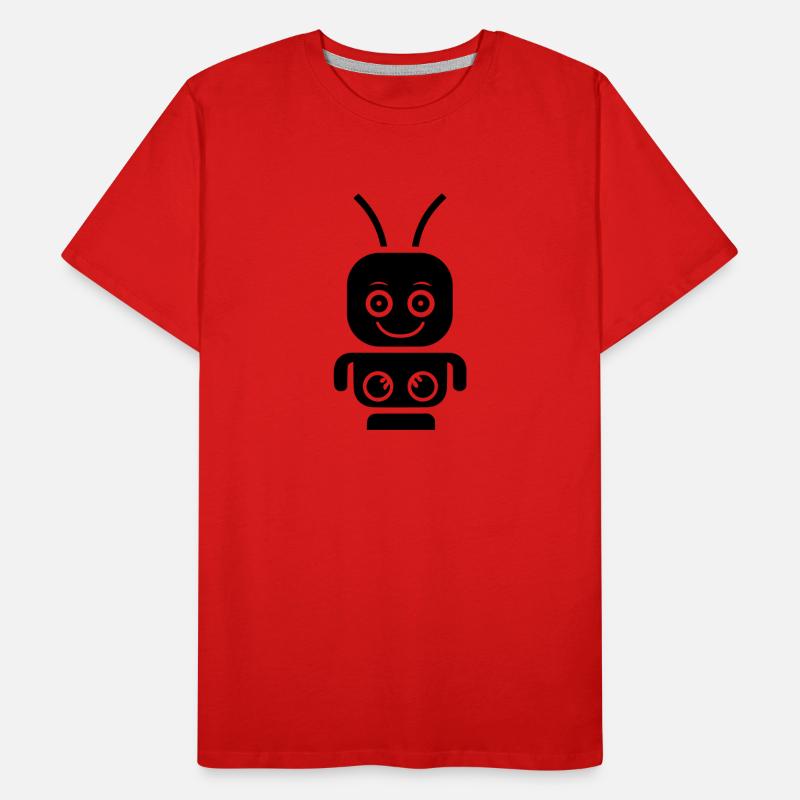 Roboter Männer Premium Bio T-Shirt