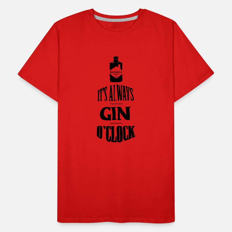 always gin oclock Men's Premium Organic T-Shirt