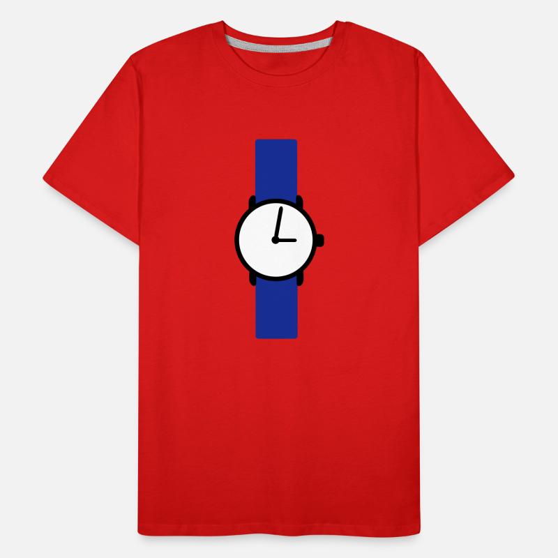 Watch - clock Men's Premium Organic T-Shirt