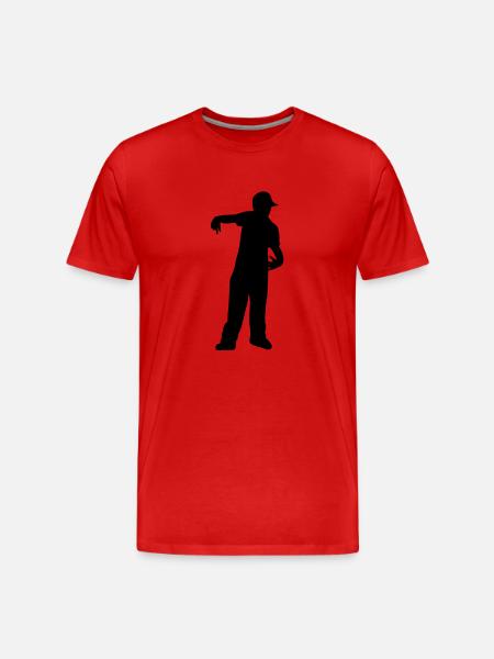 Rapper - Männer Premium Bio T-Shirt - Rot