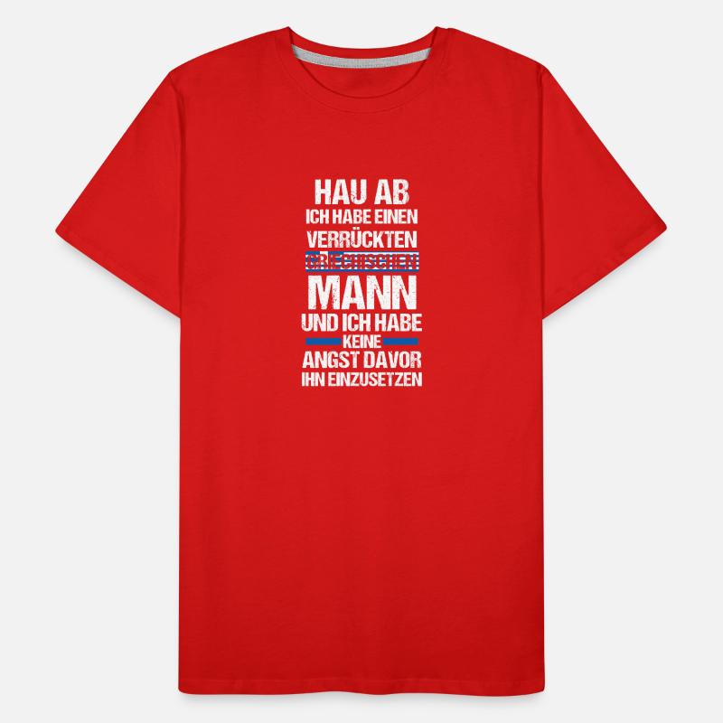 Grecs Grèce T-shirt bio Premium Homme