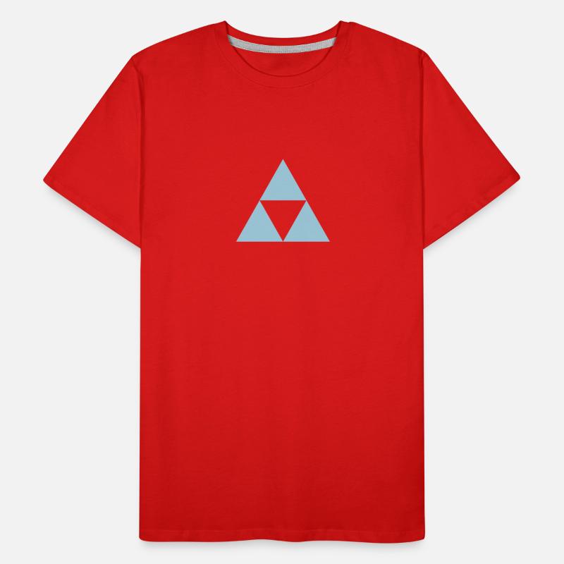 Triangle de Sierpinski T-shirt bio Premium Homme