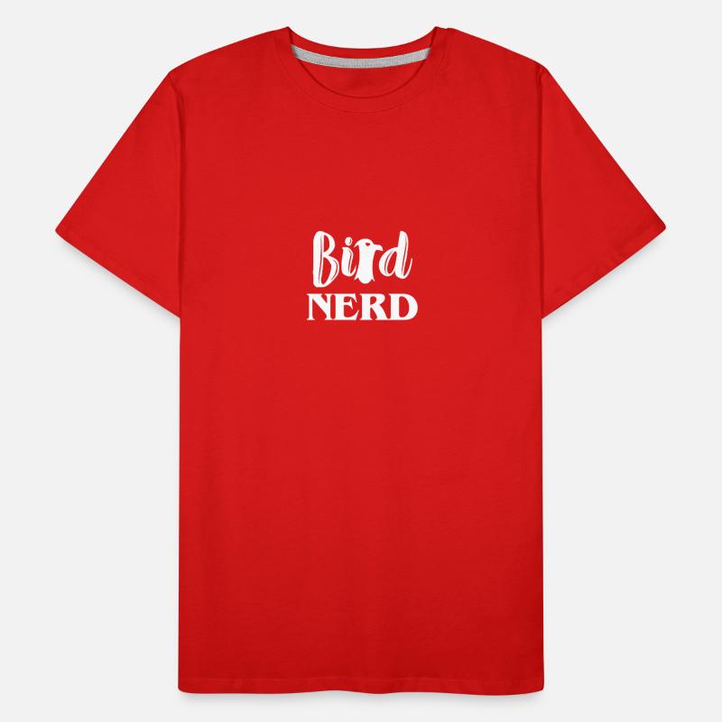 Oiseau Nerd T-shirt bio Premium Homme