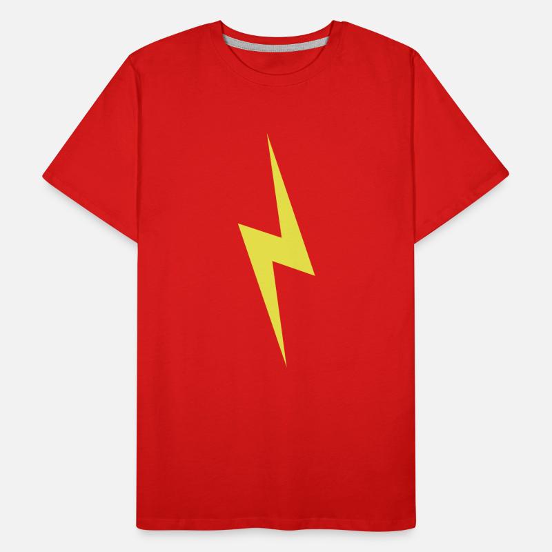 éclair T-shirt bio Premium Homme