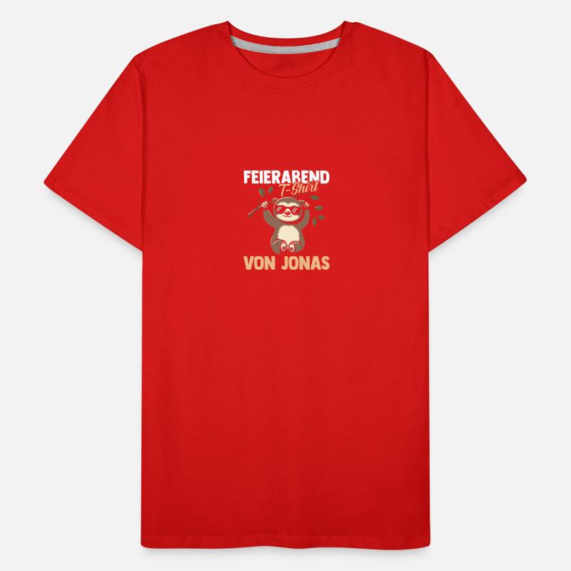 Sloth Jonas Men's Premium Organic T-Shirt