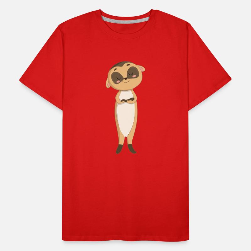 Suricate meerkats Men's Premium Organic T-Shirt