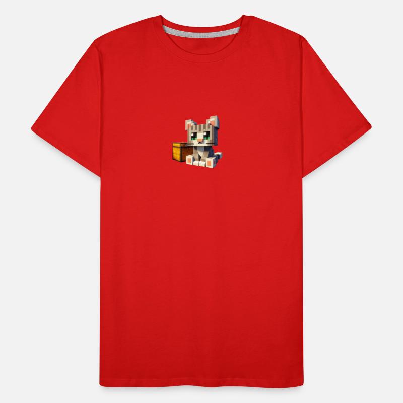 Pixel 3 Chat Männer Premium Bio T-Shirt