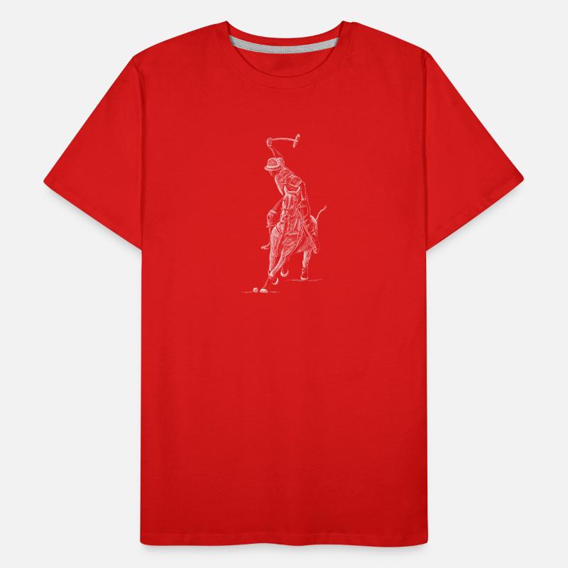 Polo Fineart Design - Elegance in Motion Männer Premium Bio T-Shirt