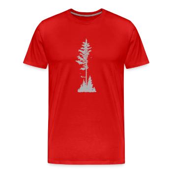 Magische Kräfte - Männer Premium Bio T-Shirt - Rot - Vorne - Damien (186cm)