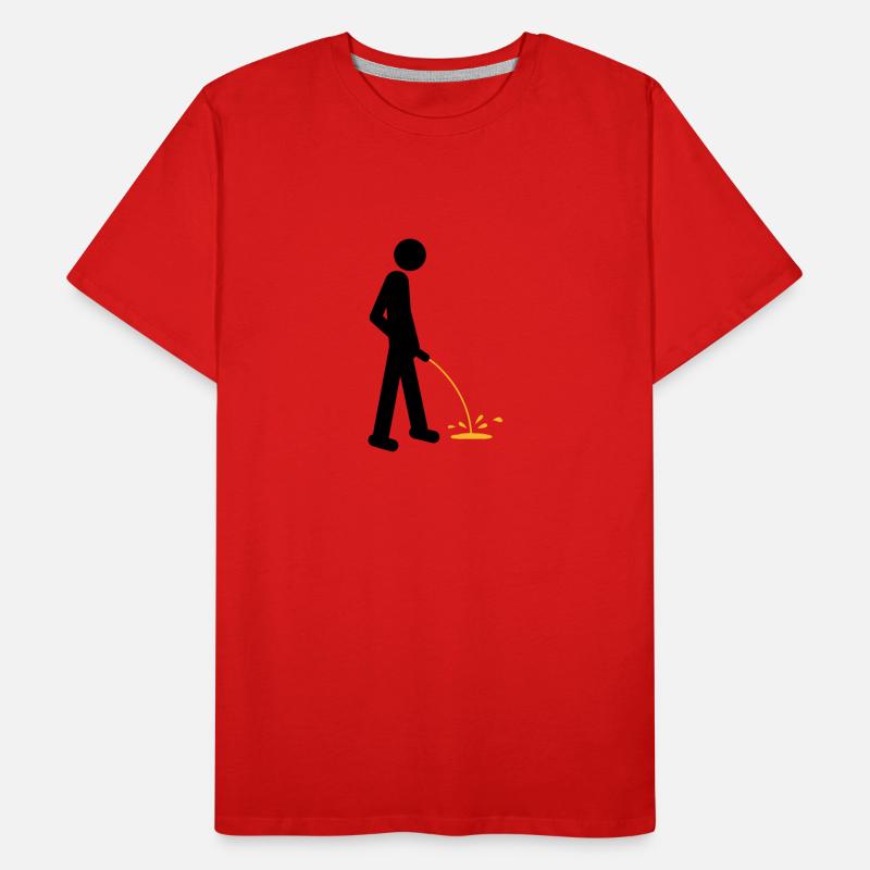 Pee Men's Premium Organic T-Shirt