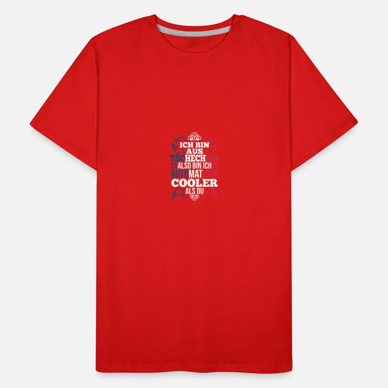 Tchèques République tchèque T-shirt bio Premium Homme