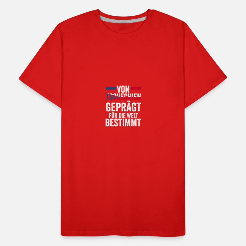 Tchèques République tchèque T-shirt bio Premium Homme