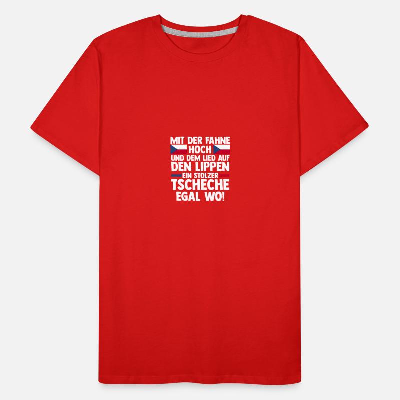 Tchèques République tchèque T-shirt bio Premium Homme