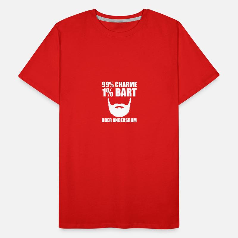 Bearded Bearded Beard Men's Premium Organic T-Shirt