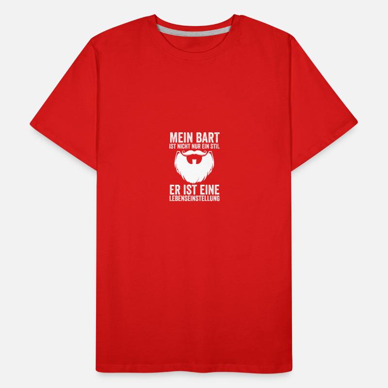 Bearded Bearded Beard Men's Premium Organic T-Shirt