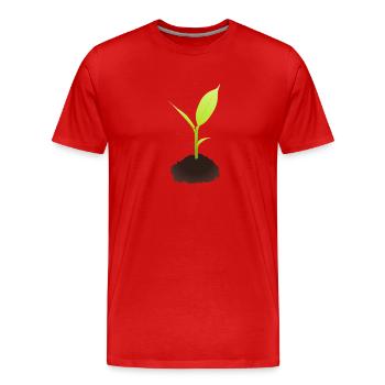 scion Illustration - T-shirt bio Premium Homme - rouge - Devant - Damien (186cm)