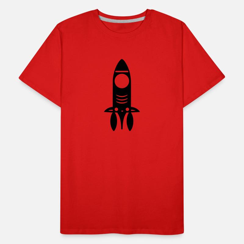 Fusée T-shirt bio Premium Homme