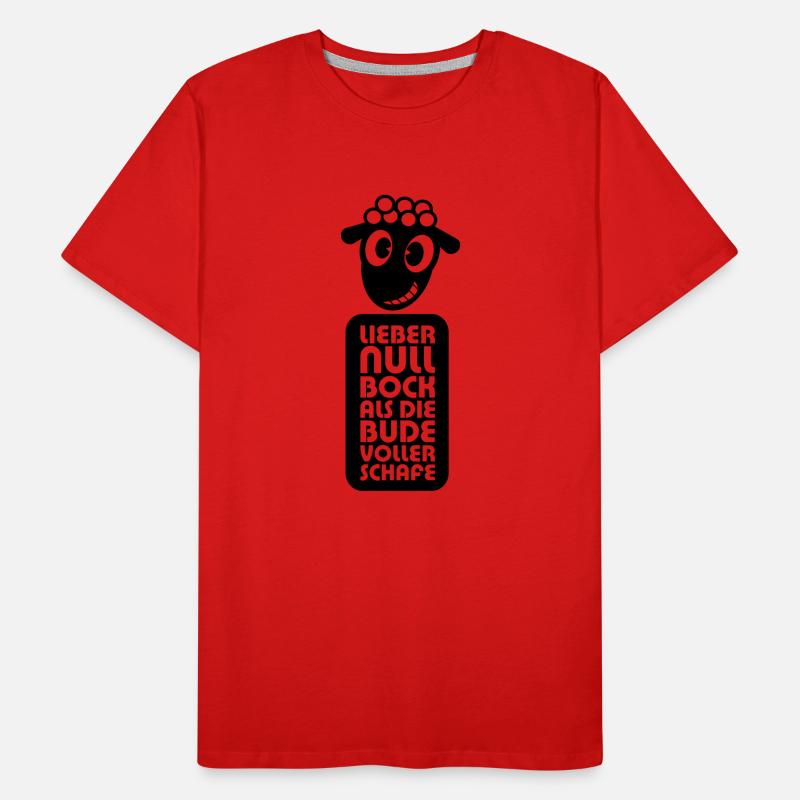 Null Bock Männer Premium Bio T-Shirt