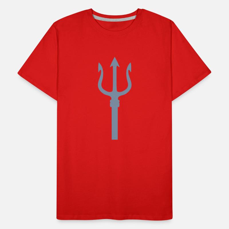 trident T-shirt bio Premium Homme