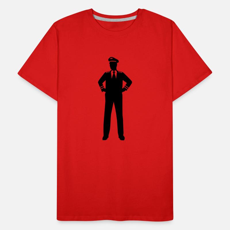 Pilote T-shirt bio Premium Homme