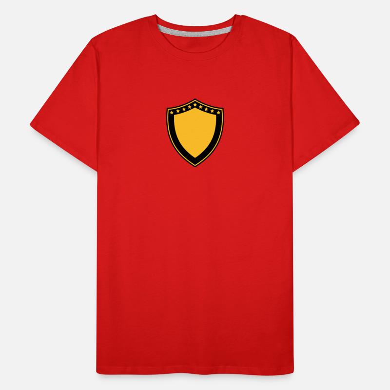 Heraldic Shield Men's Premium Organic T-Shirt