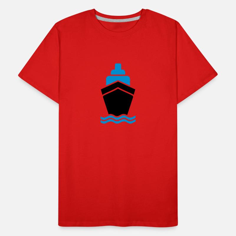 Bateau T-shirt bio Premium Homme
