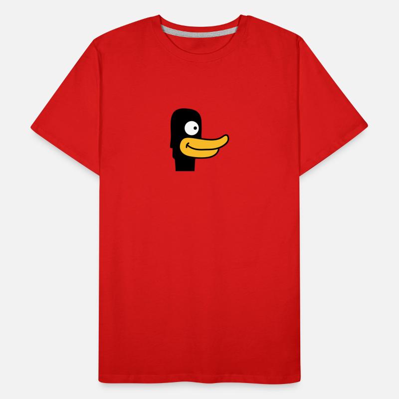 Duck Face T-shirt bio Premium Homme