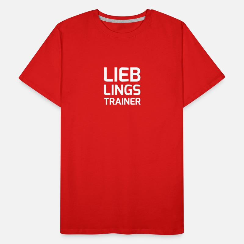 Lieblingstrainer Männer Premium Bio T-Shirt