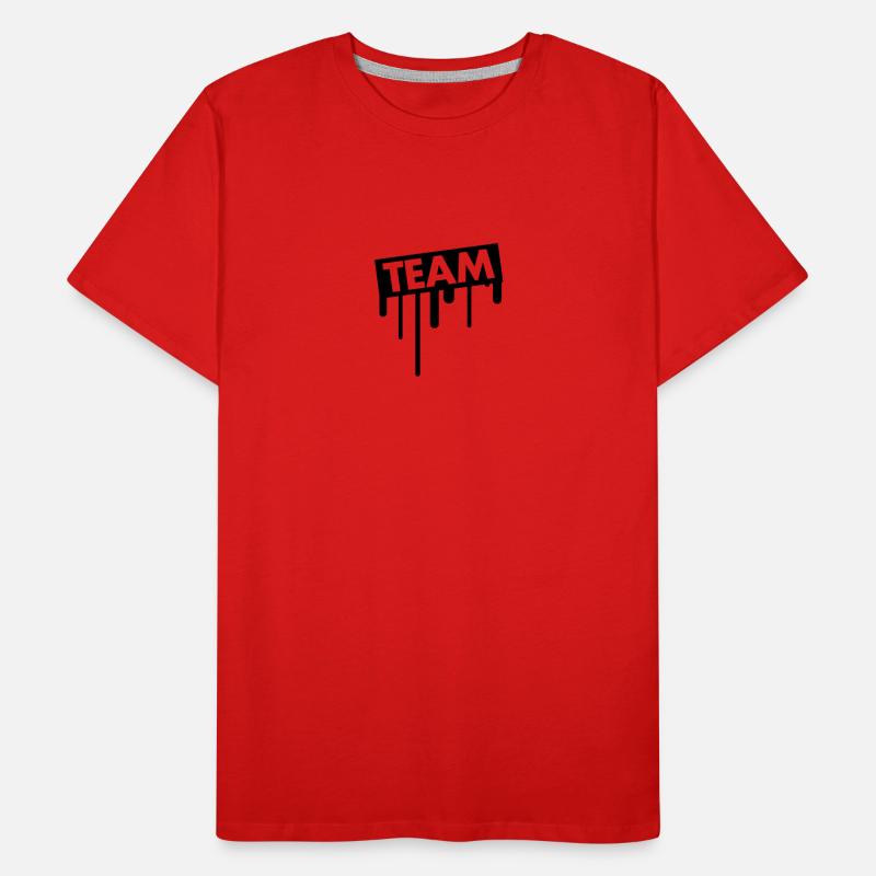 team_graffiti T-shirt bio Premium Homme