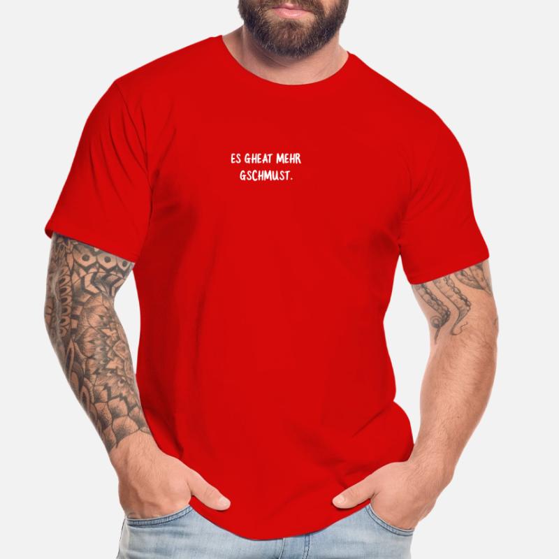 C’est encore plus de mieux. Déclaration du Baiser en dialecte T-shirt bio Premium Homme
