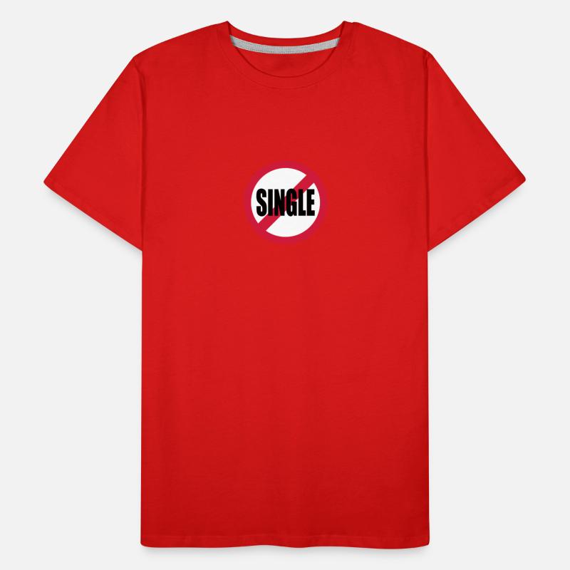 single Men's Premium Organic T-Shirt