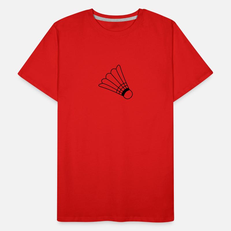 Badminton T-shirt bio Premium Homme