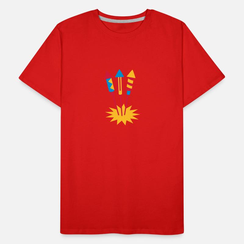 Feu d'artifice T-shirt bio Premium Homme