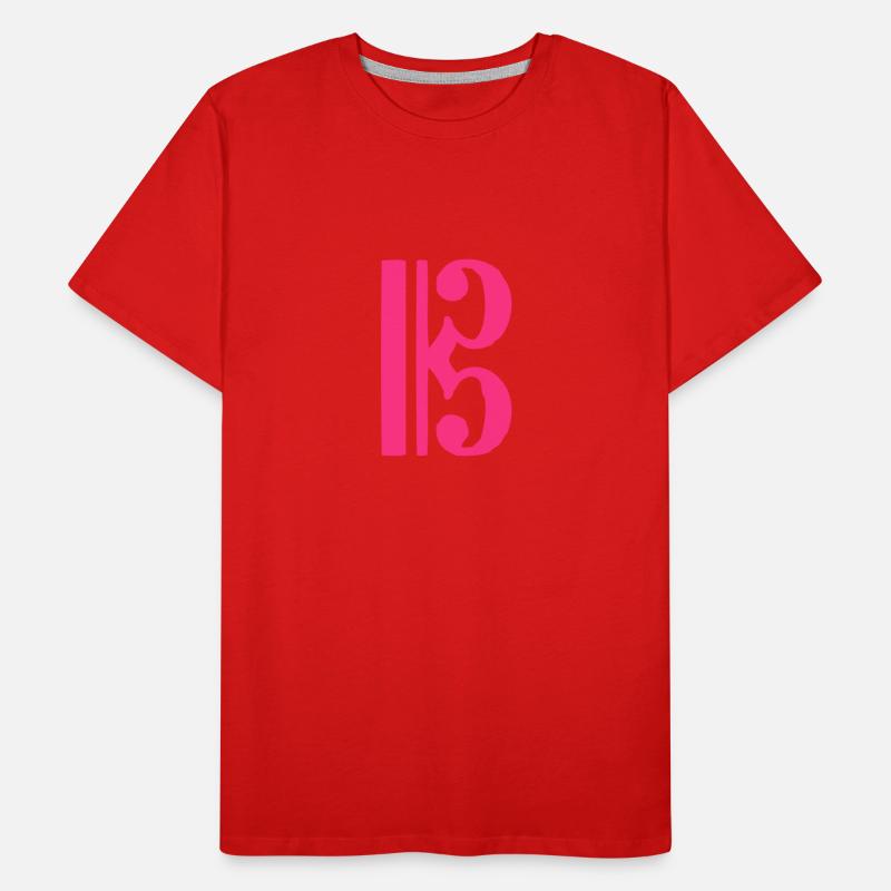 cle dut note musique T-shirt bio Premium Homme