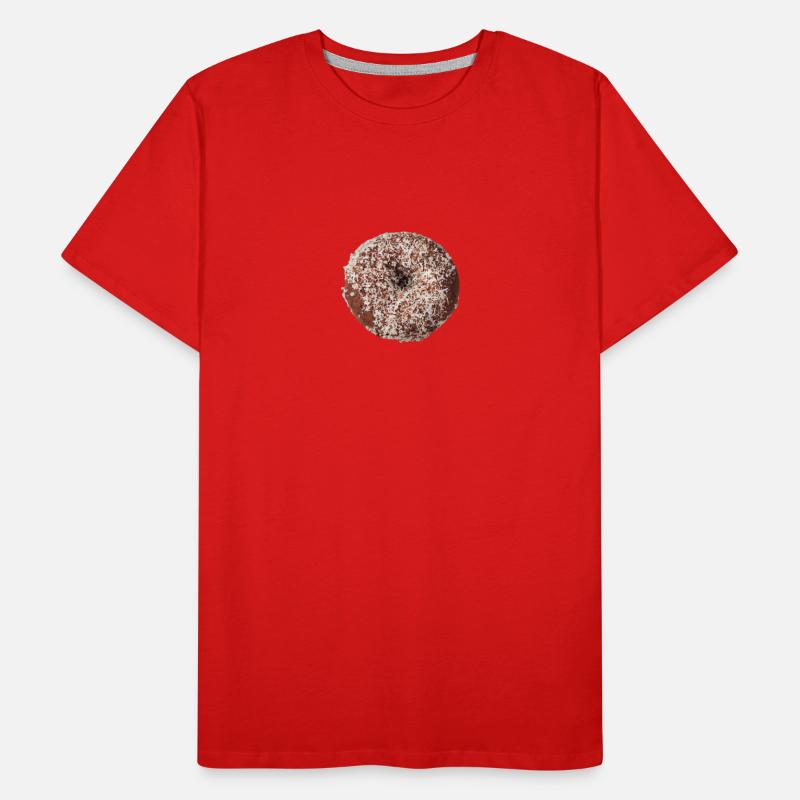 Beignet au chocolat T-shirt bio Premium Homme