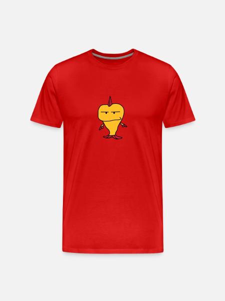 Punk Fish - T-shirt bio Premium Homme - rouge