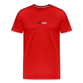 Holländer Havanna - Männer Premium Bio T-Shirt - Rot - Vorne - Damien (186cm)