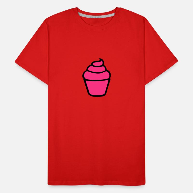 cupcake T-shirt bio Premium Homme