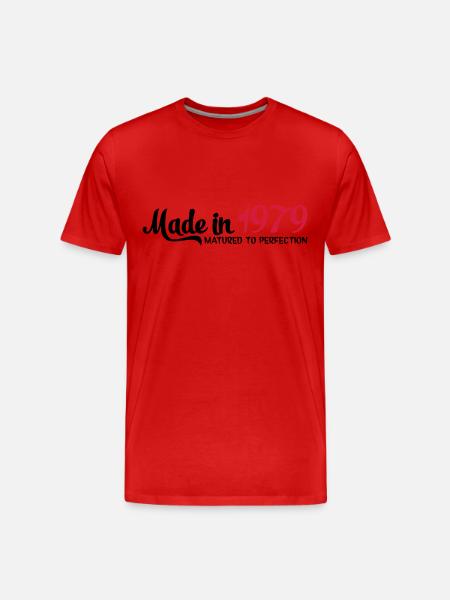 1979 - Men's Premium Organic T-Shirt - red