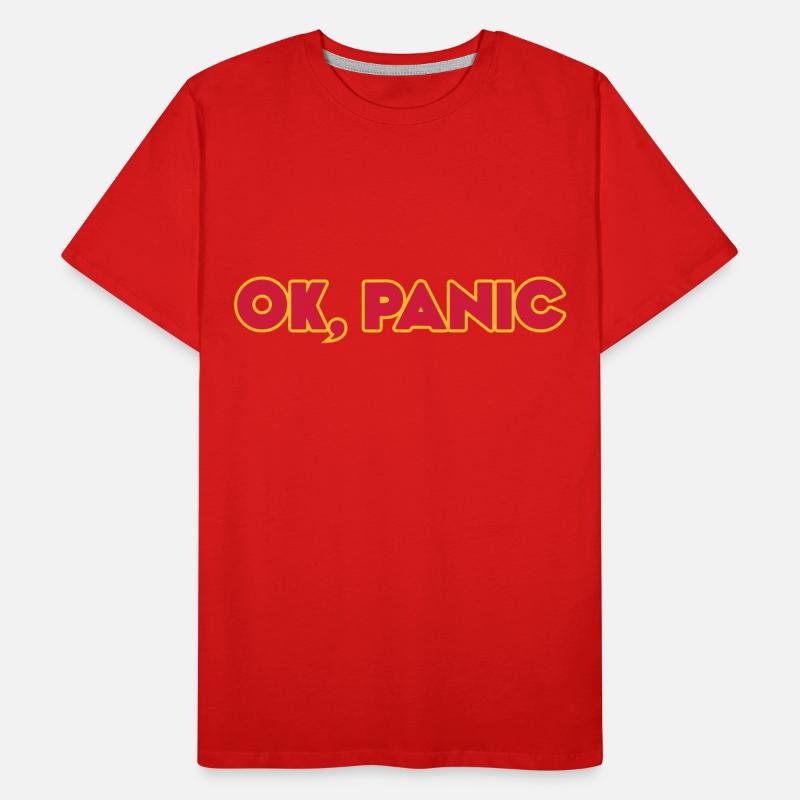 Ok, panic Men's Premium Organic T-Shirt