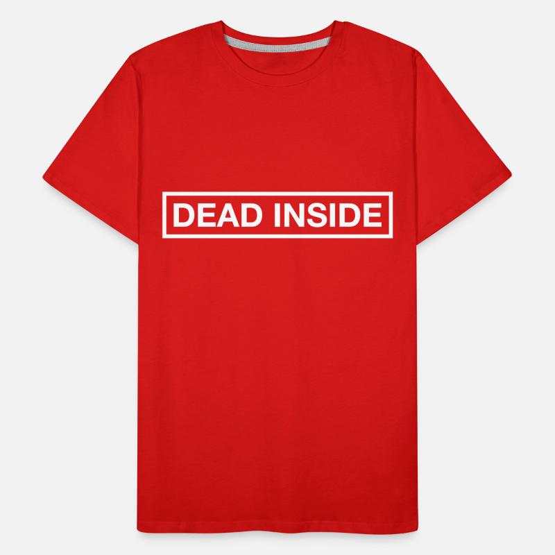 DEAD INSIDE Männer Premium Bio T-Shirt