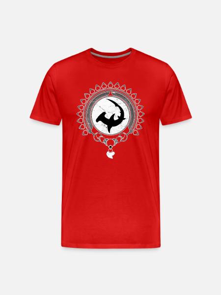 hammerhead - Men's Premium Organic T-Shirt - red
